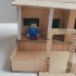 小学生自制纸盒房子