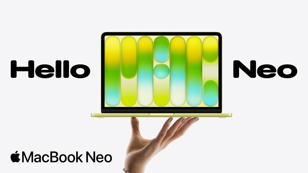 【4K】全新 MacBook Neo 轻薄本官方介绍视频 | 来源：Apple