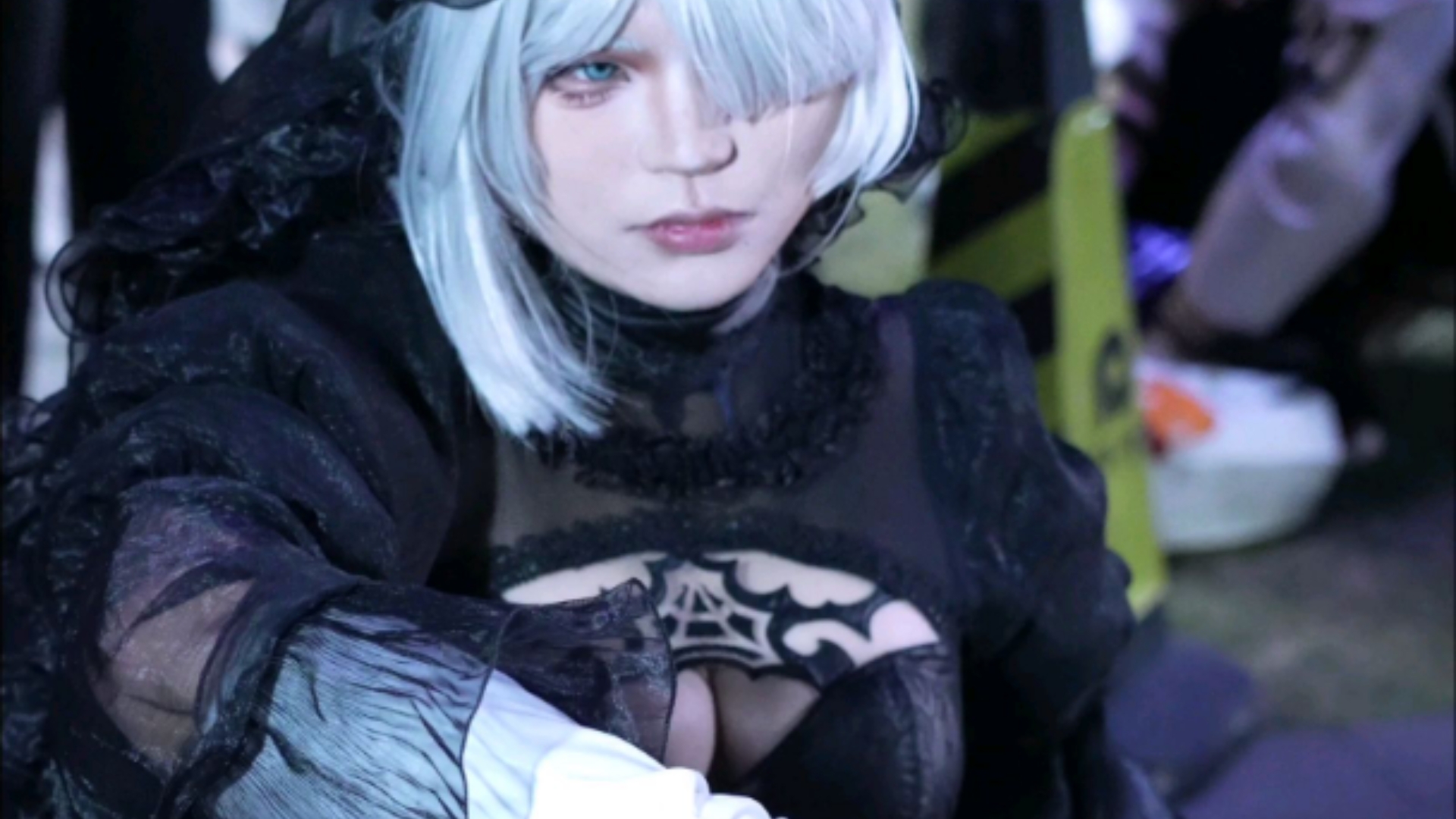 [2B in a Black Wedding Dress Cosplay]—It’s got to be 2B