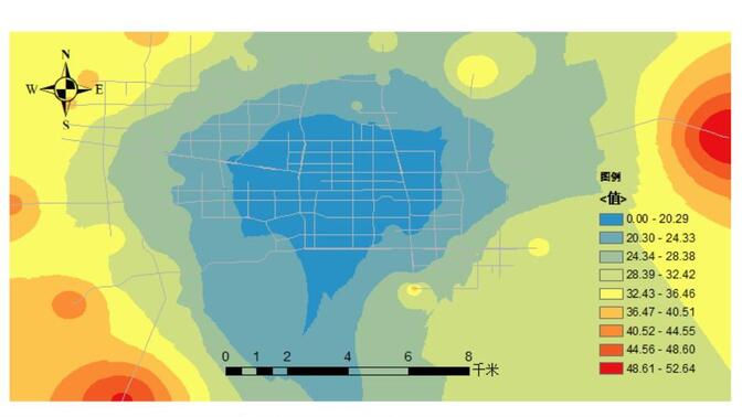 011-基于arcGIS的路网可达性分析-以泰安市肥城市为例