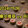 象棋预测：2024/11/18  塞尔维亚 vs 丹麦