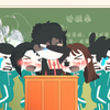 小学毕业、初中毕业、高中毕业、大学毕业