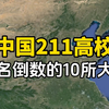 了解下排名倒数的10所211大学，看看你知道的有几所