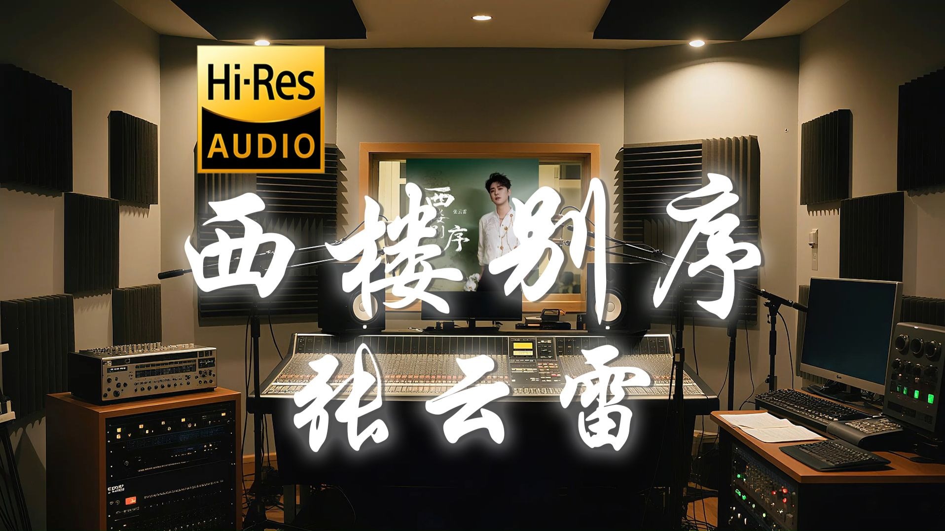 【𝐇𝐢-𝐑𝐞𝐬·无损】张云雷《西楼别序》歌词纯享版 - “我提笔不为离愁 只为你转身回眸 心事把自己弄丢淋湿在阁楼”