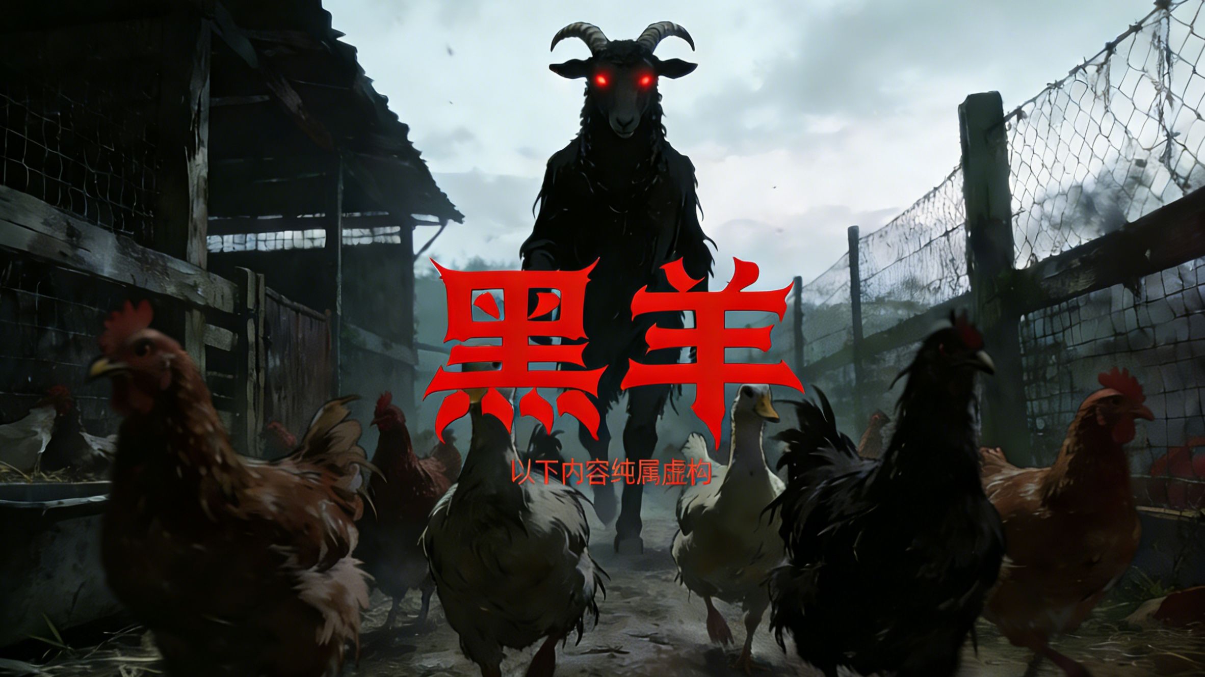 黑羊学人走路？恐怖故事《黑羊》