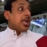 卡塔尔输球后情绪激动的卡塔尔球迷