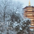 2018年杭州下雪了！最美的还是西湖的雪景啊（A6300录制 4K）VLOG11