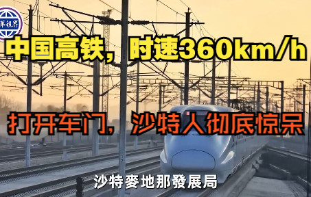 沙特國王視察中國造麥麥高鐵！一上車怒了：360km_h，中國高鐵就這？先打開車門後說出一個字，轟動全球！