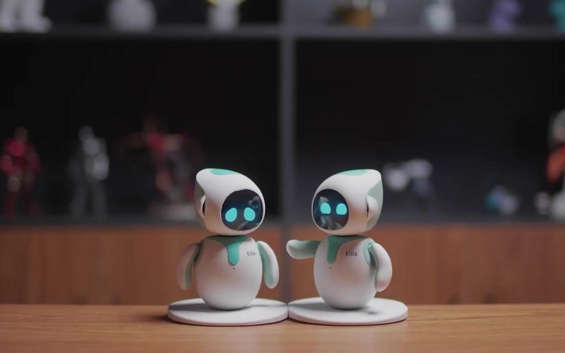 Kickstarter热门项目 Eilik，充满个性的伙伴机器人_哔哩哔哩_bilibili