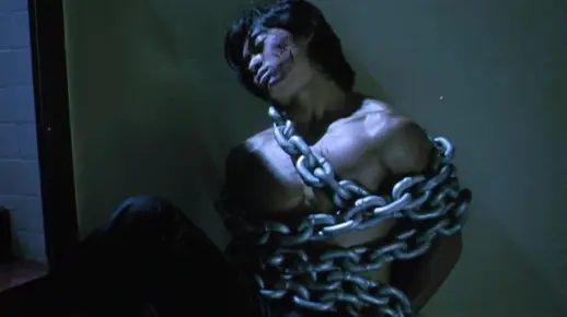 电影《力王》樊少皇肌肉男被捆绑,折磨