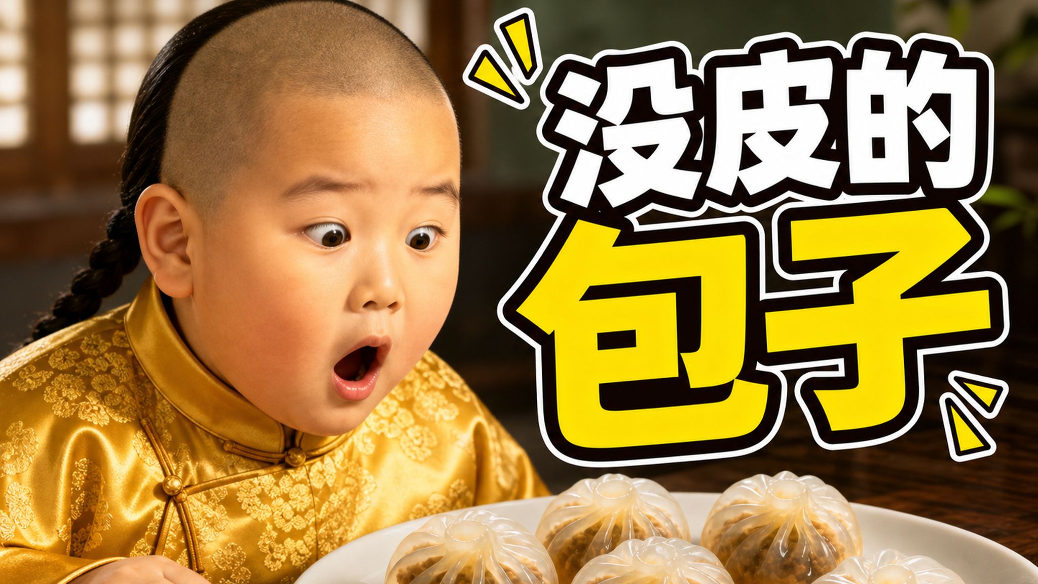 御厨巧做无皮包子，一口咬开全是馅
