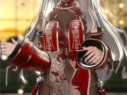 【伊莉丝lris_】小雨—红旗袍