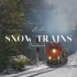 [????????] ❄️ 视频 | 雪天中的火车站和小镇 | 放松歌单