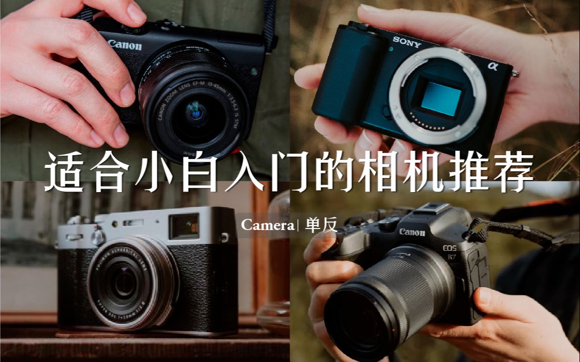 小白的第一台相机该怎么选？用最低的预算，入性价比最高的相机