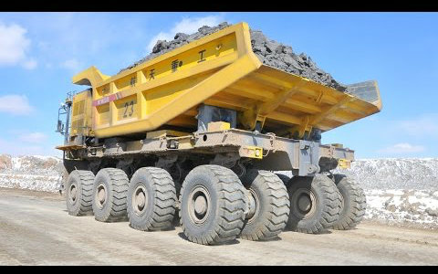 航天重工WTW220E矿山车，中国最大的卡车视频在线观看_ 放肆吧