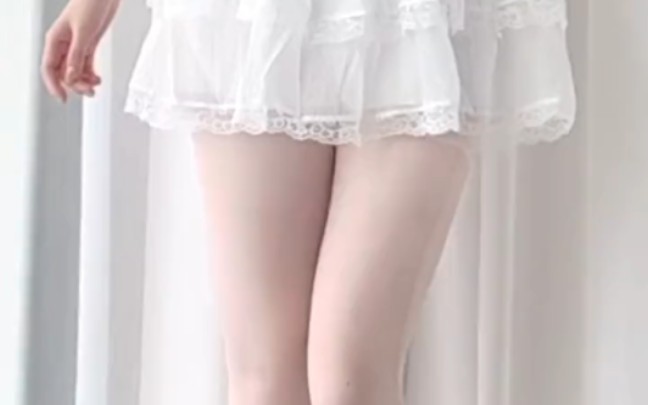 Reward your white silk heels