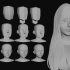 【MAYA人物布线】超详细，零基础3D人物布线，人头，鼻子，耳朵，眼睛，一步一步的讲解