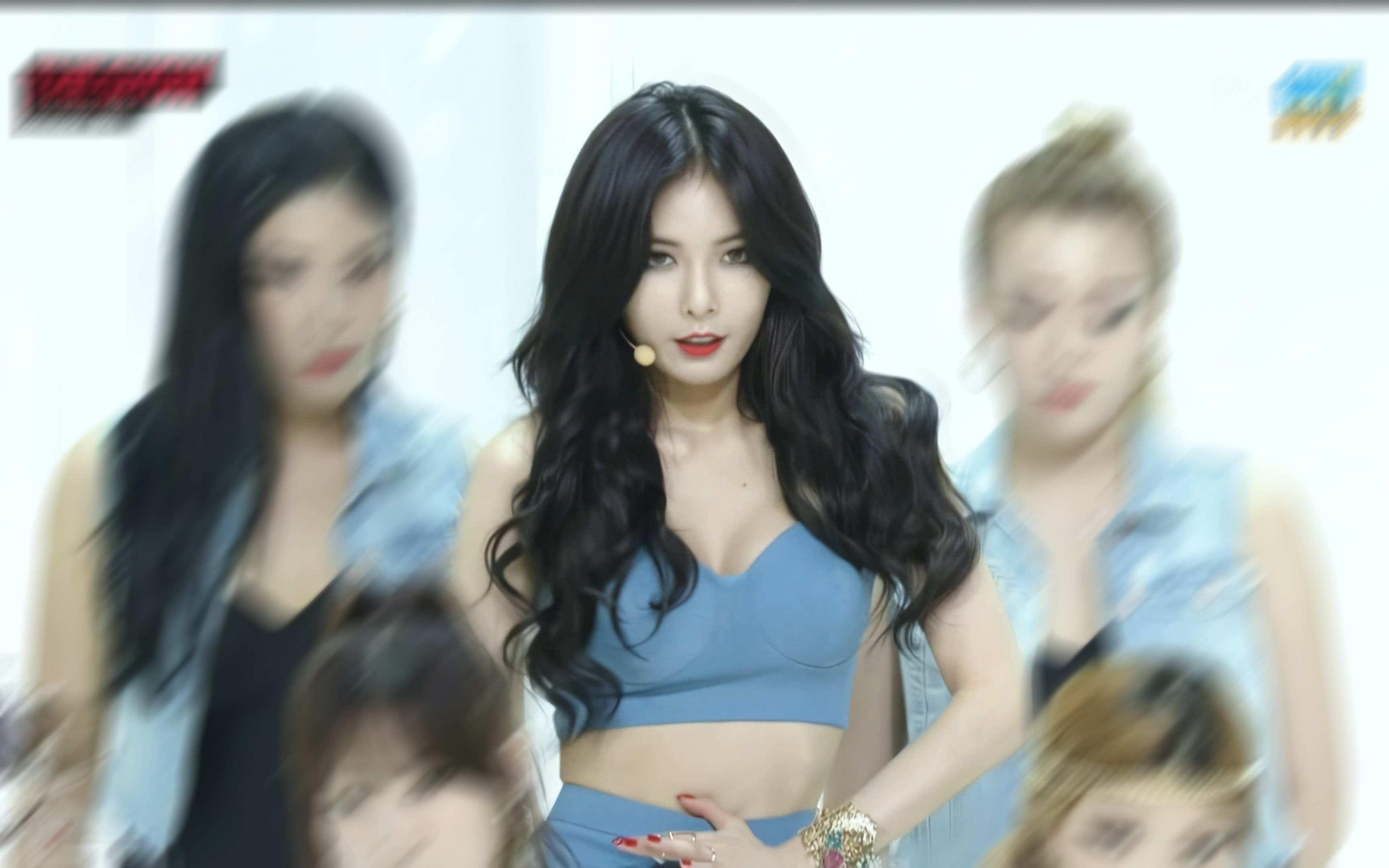 【4K LIVE】泫雅/HYUNA - RED (140729 SBS The Show)