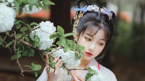 汉服穿搭短发发型女生,汉服穿搭短发发型女生图片