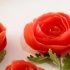 1个西红柿，几根香菜，就能变成一朵漂亮的花，教你用番茄摆盘