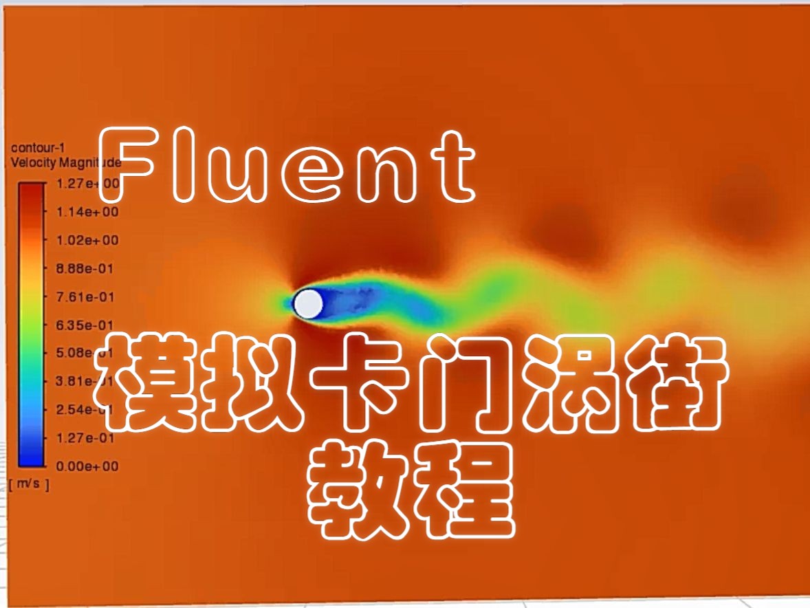 ANSA联合Fluent模拟卡门涡街