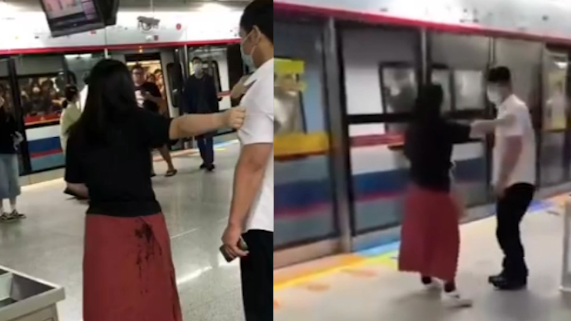 广州通报“女子地铁被猥亵裤子沾不明液体”：行为属实，男子被拘