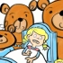 GOLDILOCKS & THE THREE BEARS ♫ - Nursery Rhyme Song - Kids S