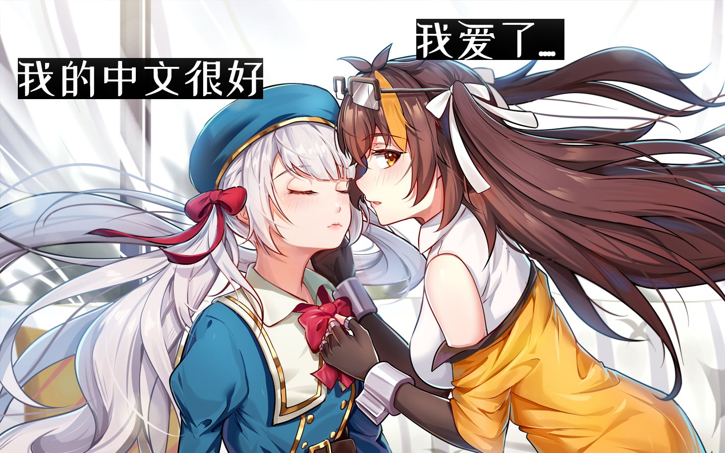给冰糖看自己的字幕组组长女装照片的雫るる冰糖x雫るる