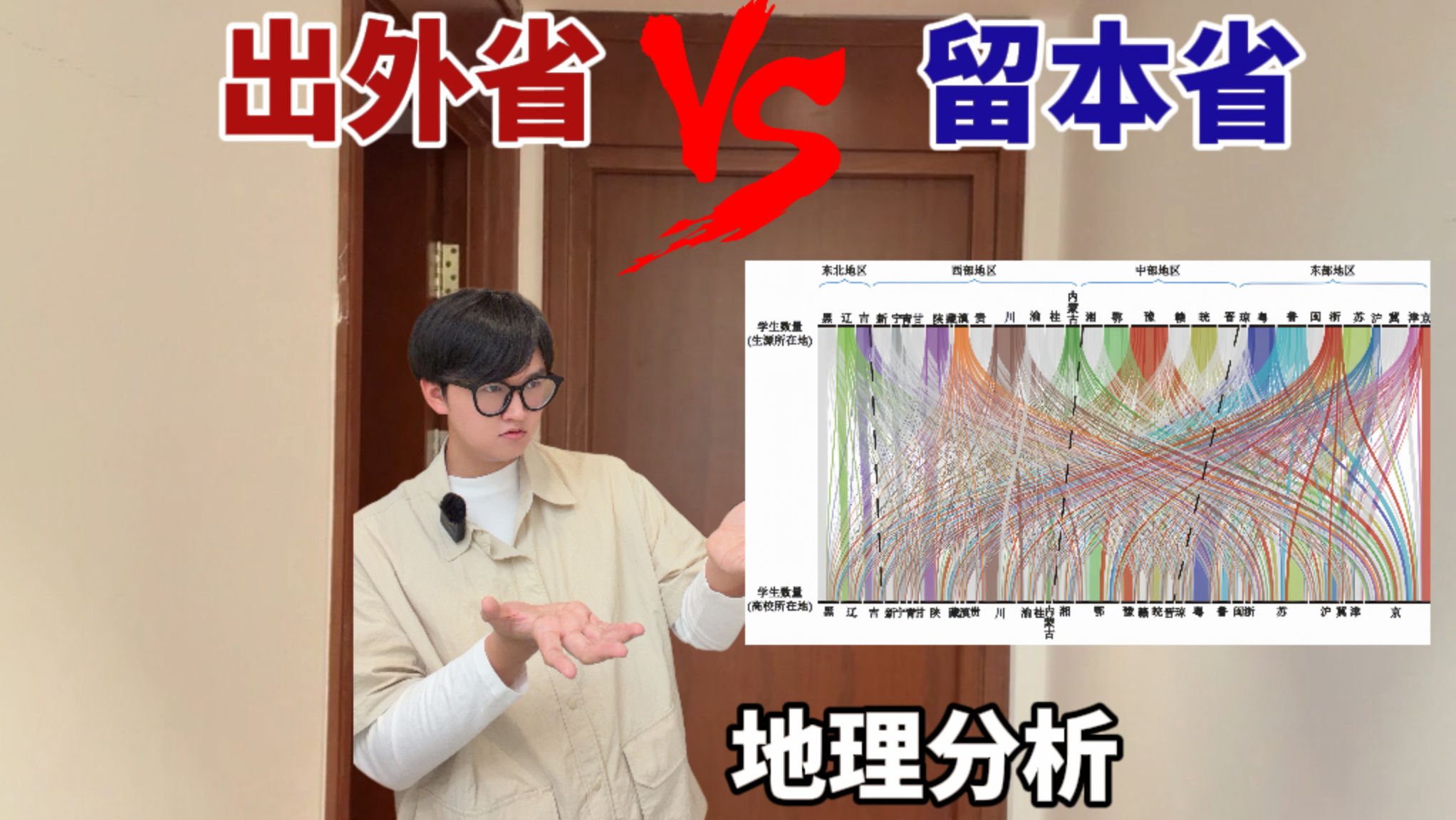 上大学是出省看看，还是留在本地呢？从地理角度看看这张高校迁移图