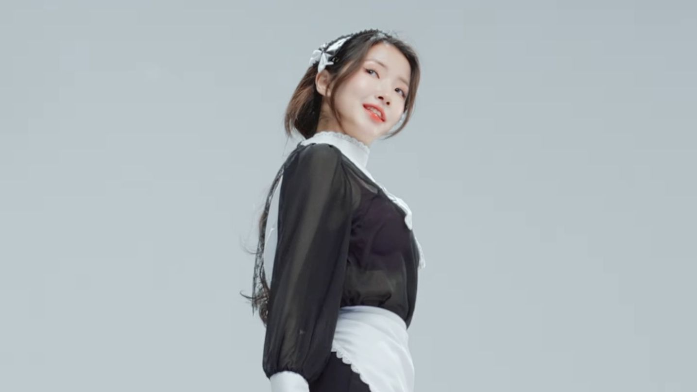 Seo Young, Lip & Hip, maid outfit, horizontal screen
