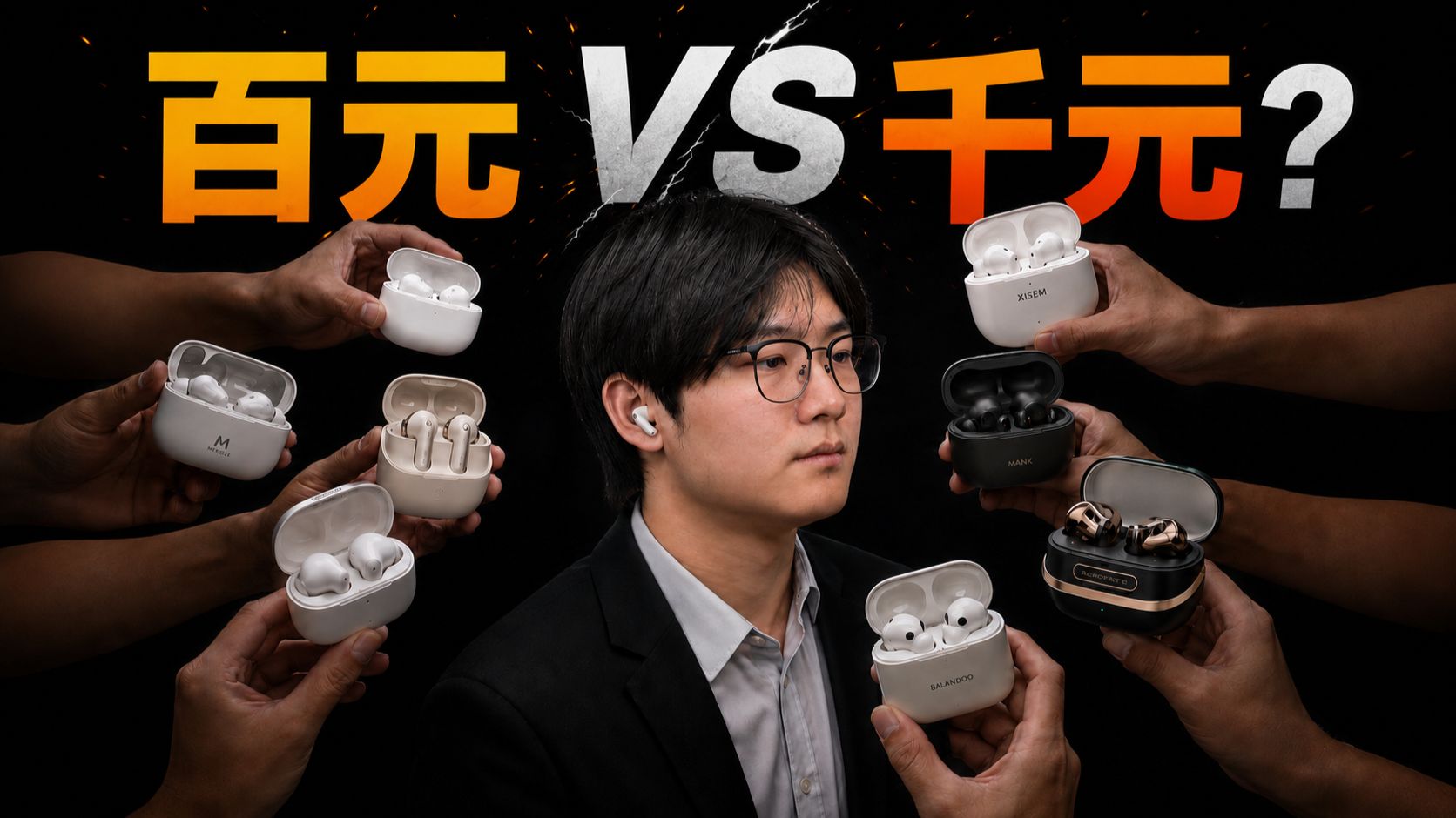 【蓝牙耳机推荐】百元卷王 VS千元旗舰？代工厂下场是真的有这实力还是徒有其表？咪帅琉璃MAX/蓝牙耳机推荐2026/耳机推荐2026/蓝牙耳机测评/百元蓝牙耳机