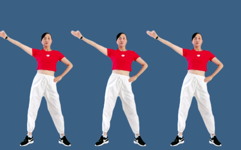 老歌DJ健身操《荷塘月色》有氧运动，每天坚持锻炼增强体质抗击病毒