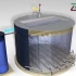 污水处理流程讲解：UASB反应器工作原理动画展示
