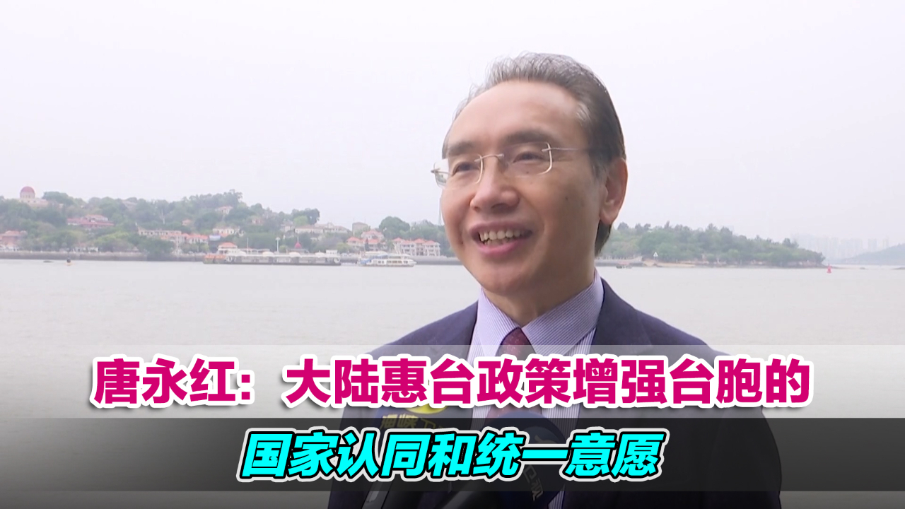 厦大教授唐永红：大陆惠台政策增强台胞的国家认同和统一意愿