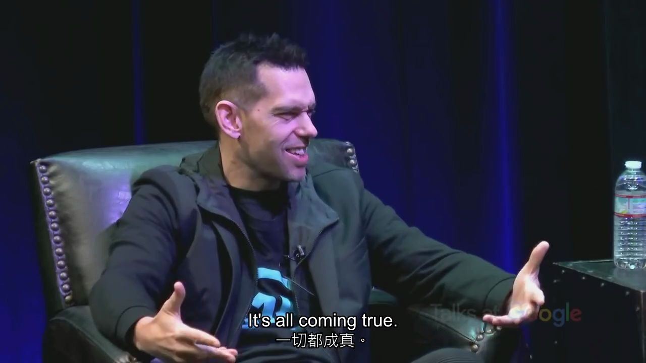 google谈话Tom Bilyeu: ＂Escaping the Matrix＂ | Talks at Google哔哩哔哩bilibili