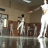 舞校男生芭蕾课06年的考古视频