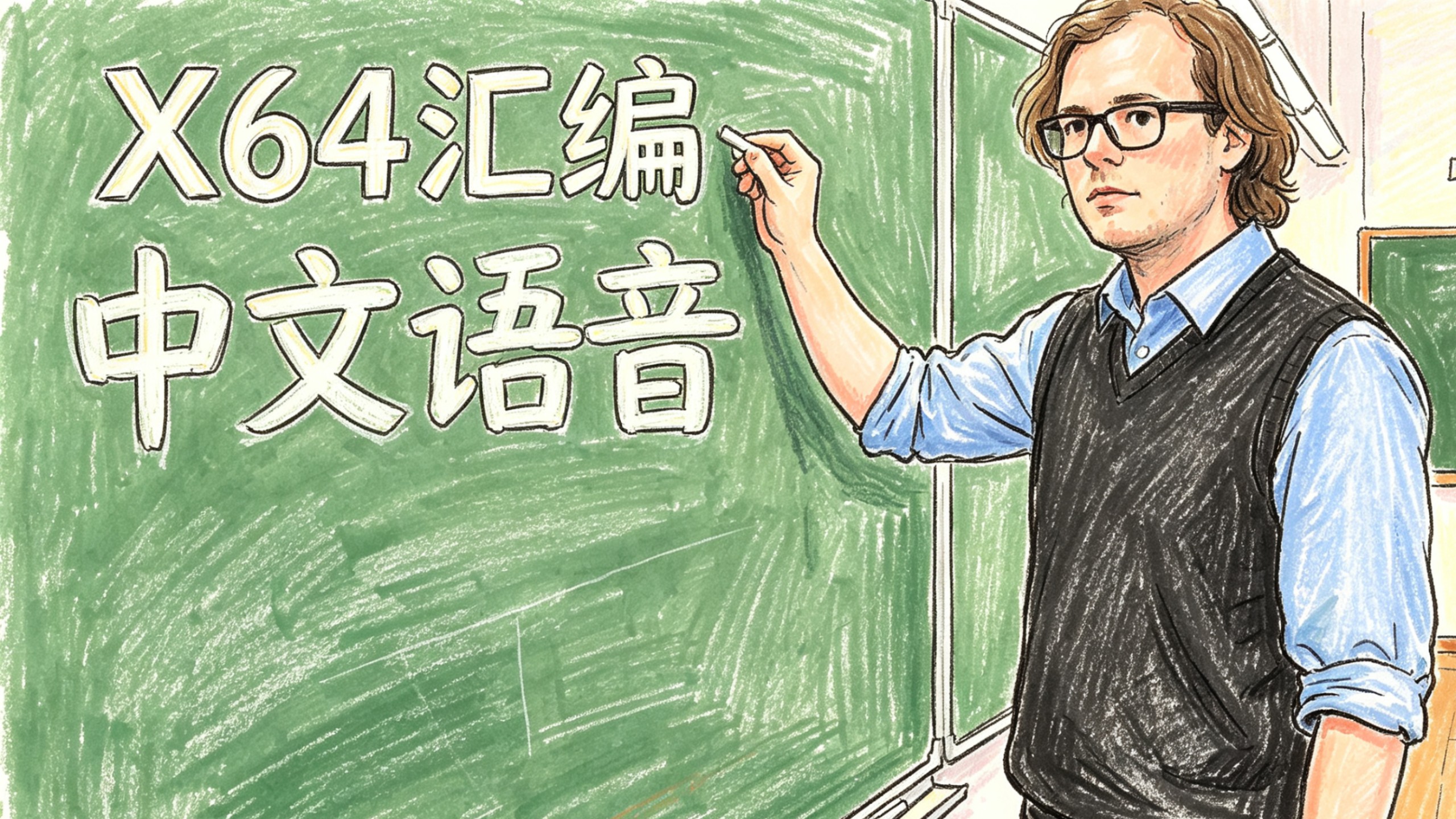 x64汇编语言编程（NASM）中文语音