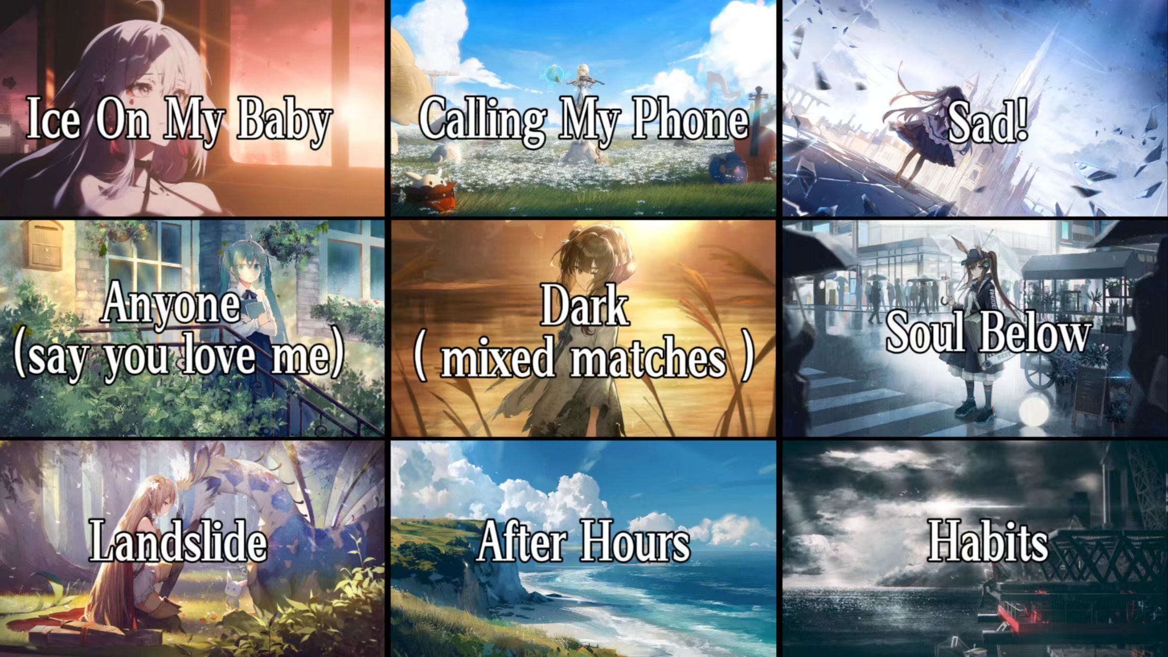 "那些前奏封神的英文歌"