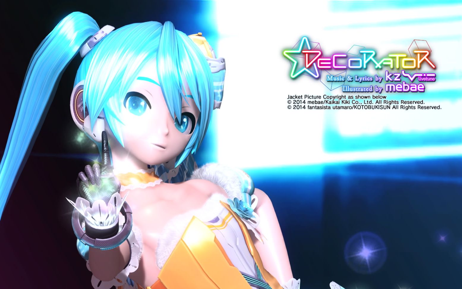 "decorator"初音未来future tone 原版pv 1080p 60fps