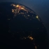 空镜头视频 地球太空自转地球旋转夜晚白天演示 素材分享