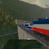 【MSTS】宝成线T8次列车SS4+SS7D_模拟火车