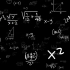 视频素材 ▏ k778 初中中学高中数学物理化学学科运算公式符号学校宣传片黑屏幕高清动态背景视频素材