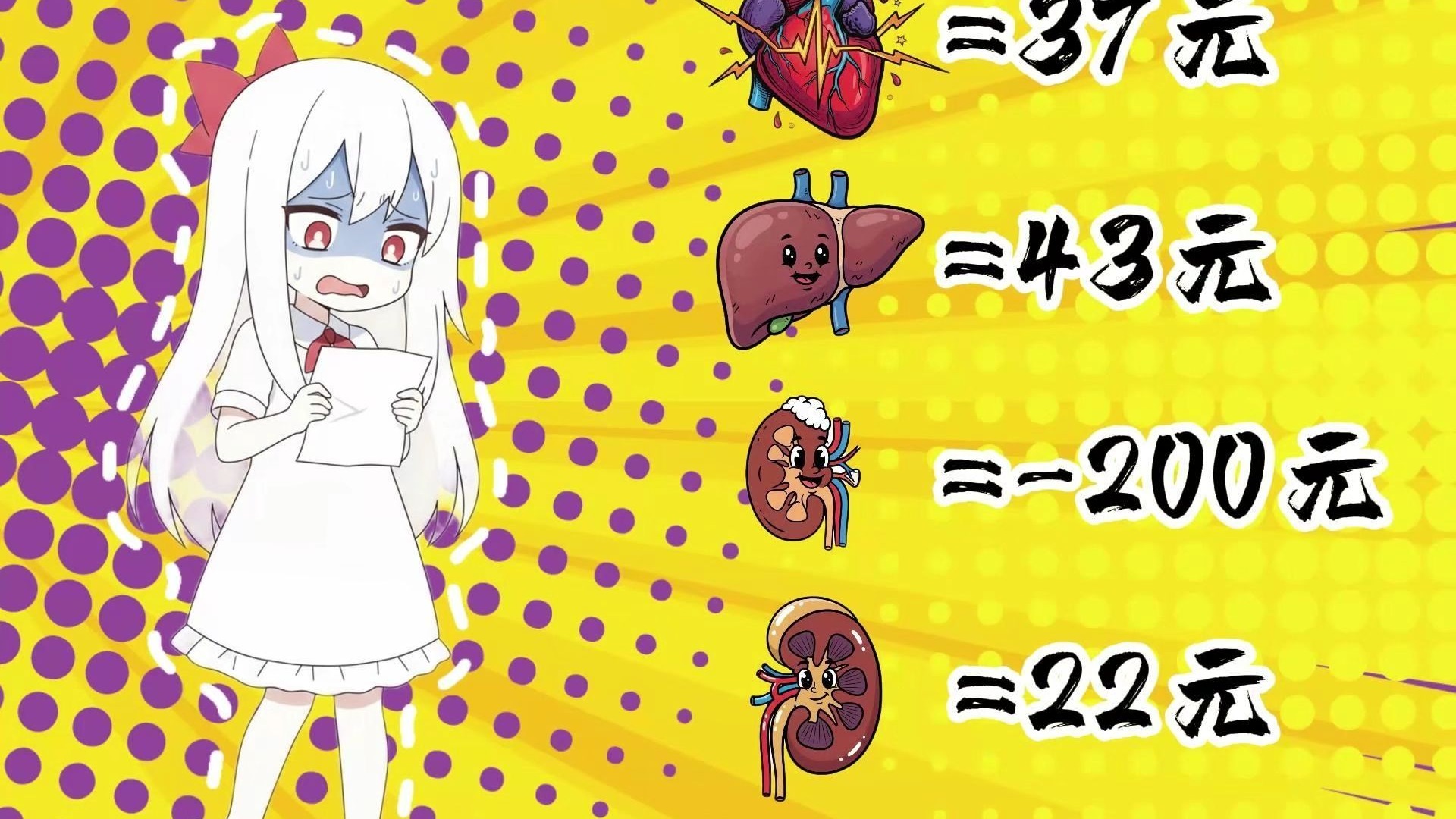 【原创免费动画】合约女友看到了我的遗体捐献单