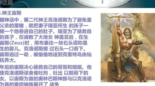 英语词源故事背单词之希腊神话18宙斯