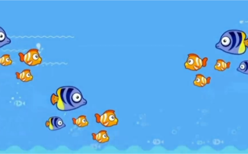 nurserymathsactivity小班数学活动小鱼吐泡泡magic
