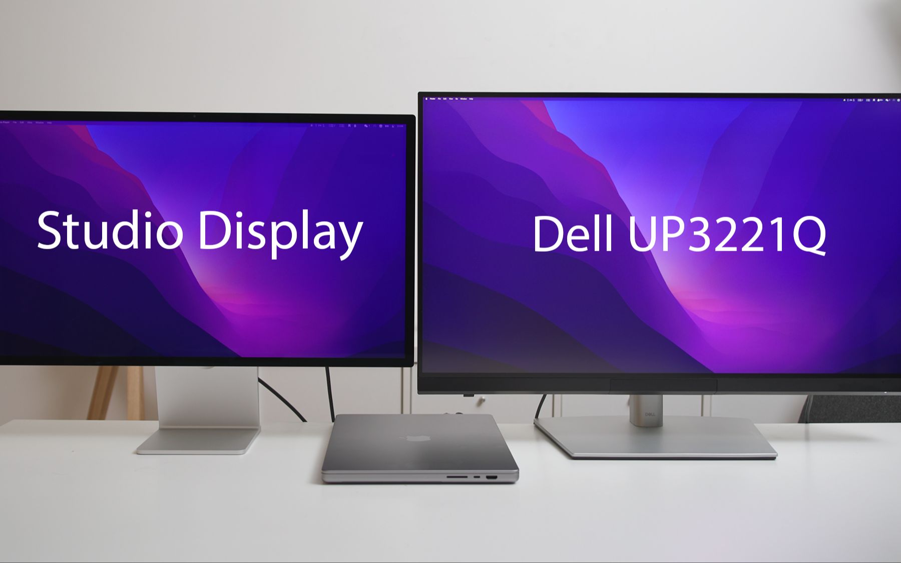 Apple Studio Display VS Dell UP3221Q ,1万能否战3万？_哔哩哔哩_bilibili