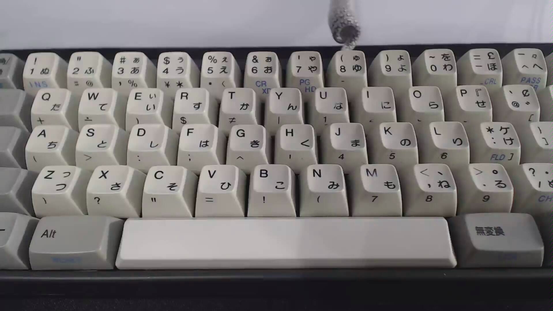 【键盘声测试】hhkb hipro typing test