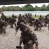 法国海军陆战队士兵跳毛利战舞