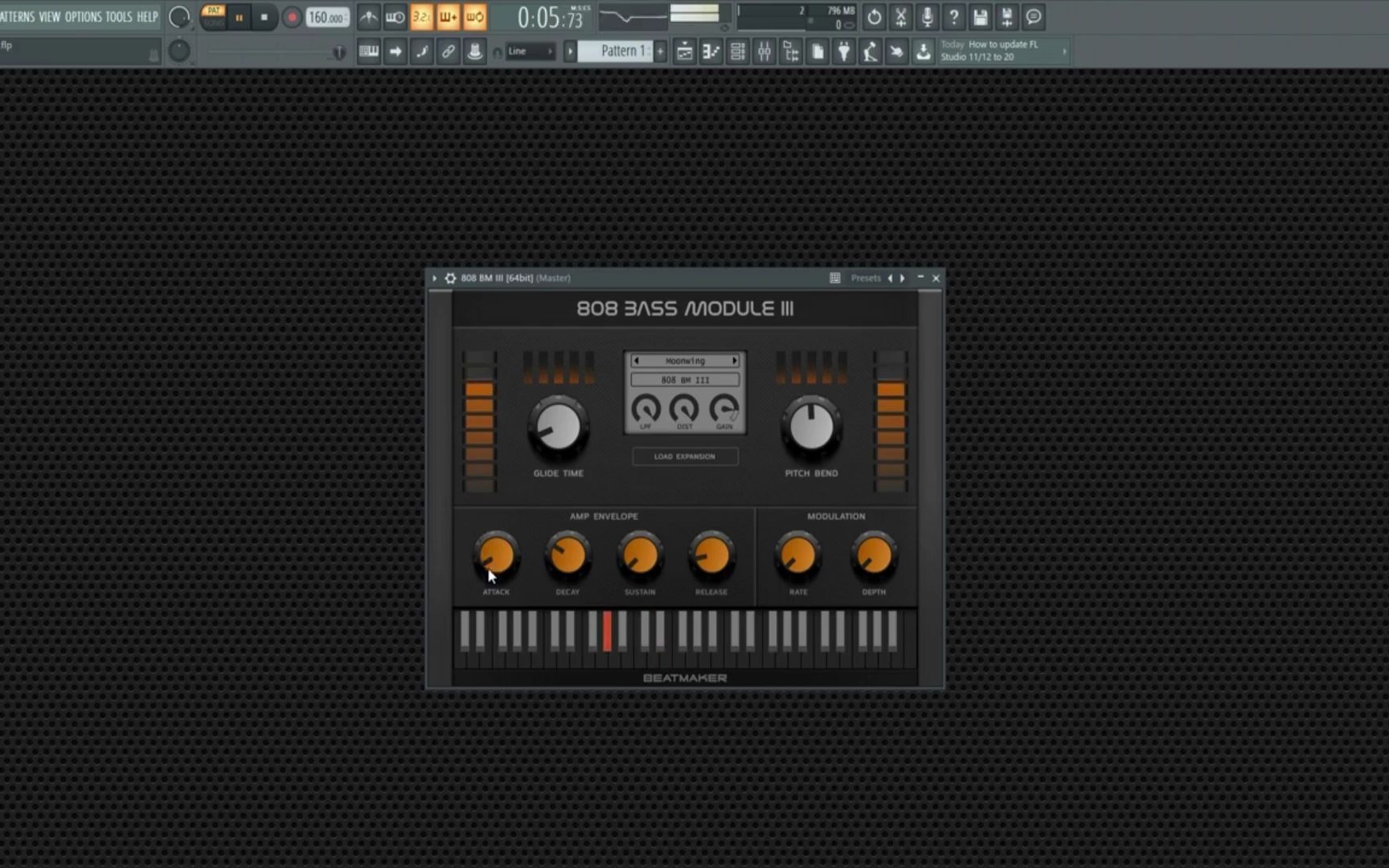 electroniksoundlab808bassmac版808低音合成器v340激活版