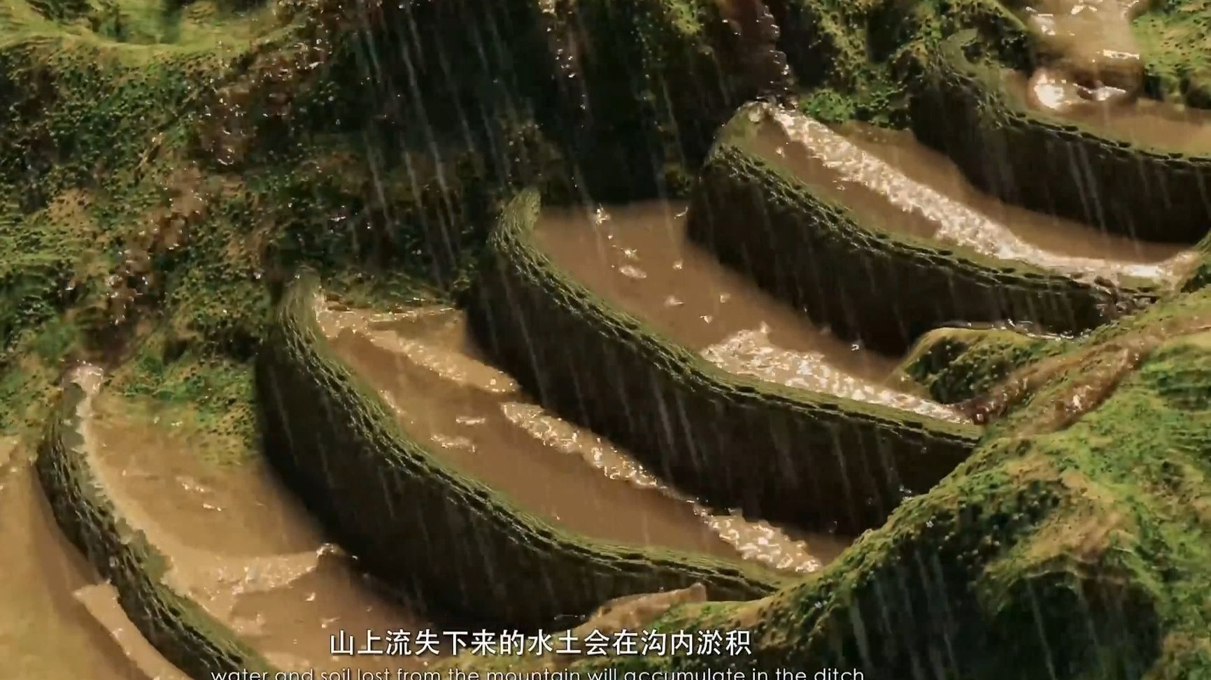 黄土高原水土流失的治理措施（坡——鱼鳞坑、旱作梯田；沟壑——淤地坝）